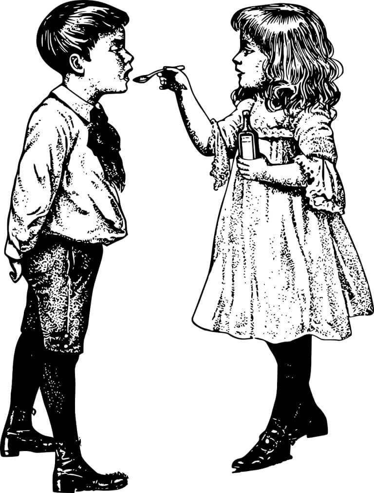 How do you determine the correct dose of Amoxicillin for a child or adult?